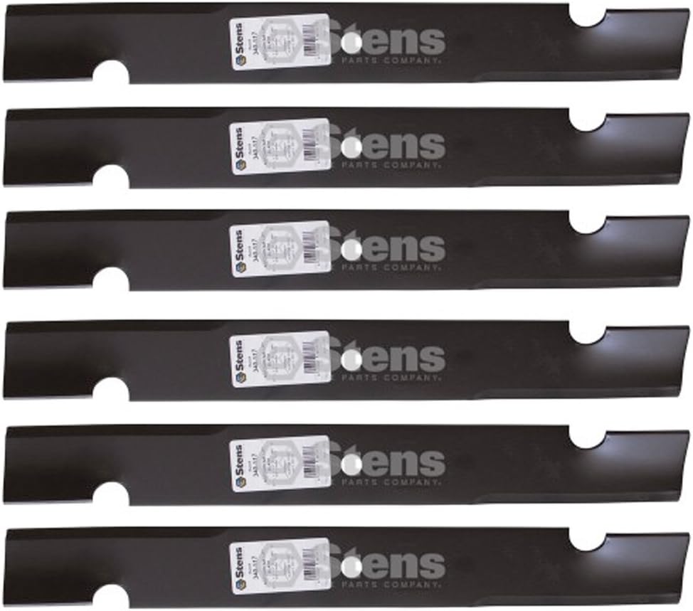 Maxpower 3 High Lift Blades For Many 60 In. Cut Exmark Mowers Replaces OEM #'s 1-633483, Bad Boy 038-2007-00, 105771803, 133-2127 - Foto 2