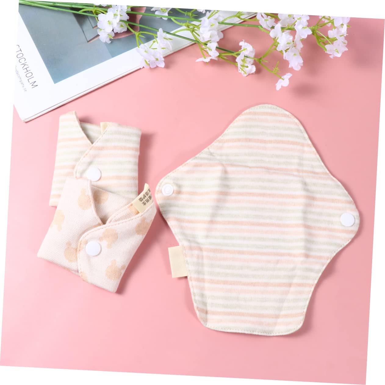 Beaupretty 10 Piezas Compresas Menstruales Súper Absorbentes Pantaletas De Algodon Para Mujer Almohadilla Menstrual Absorbente Calzoncillos De Mujer Bragas De Mujer Perder Ropa Interior Suave
