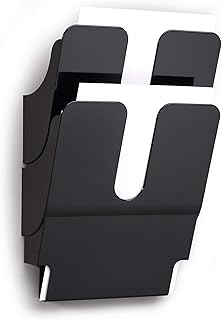 Durable 170900808060 Folderhouder FlexiPlus 2 A4, 1 set, zwart, met een lange levensduur.