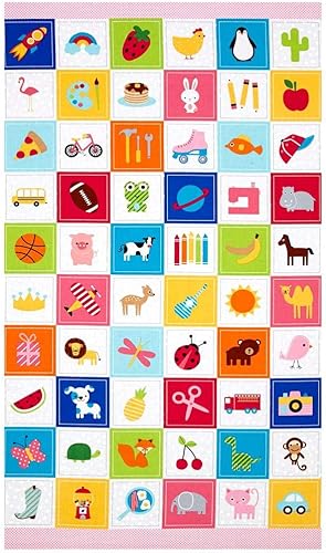 Kaufman I Spy Spring - Muelle de panel de 24 pulgadas, tela por yarda