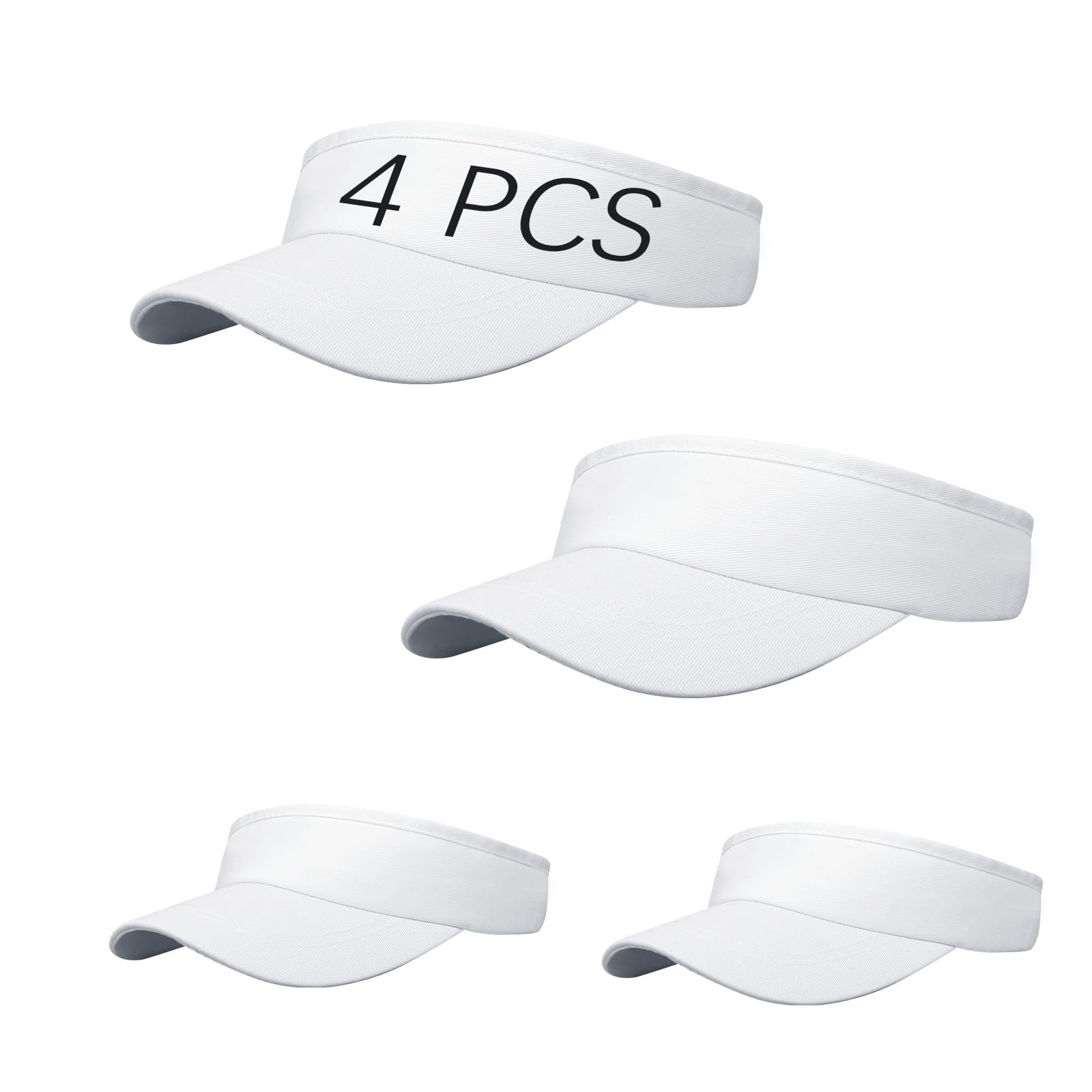 Adjustable Sport Sun Visor Hats Bulk Solid Color Blank Golf Cap Anti Ultraviolet for Beach Tennis Baseball