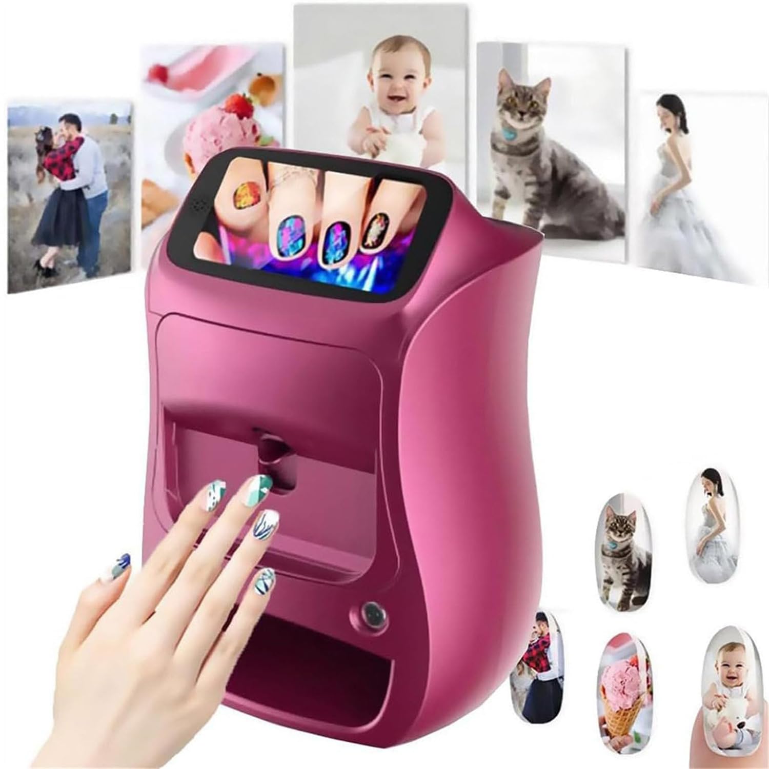 INAIL ネイルアートプリンター　専用インク、ベースは別途購入が必要です。 INAIL ネイルアートプリンター 専用インク、ベースは別途購入が
