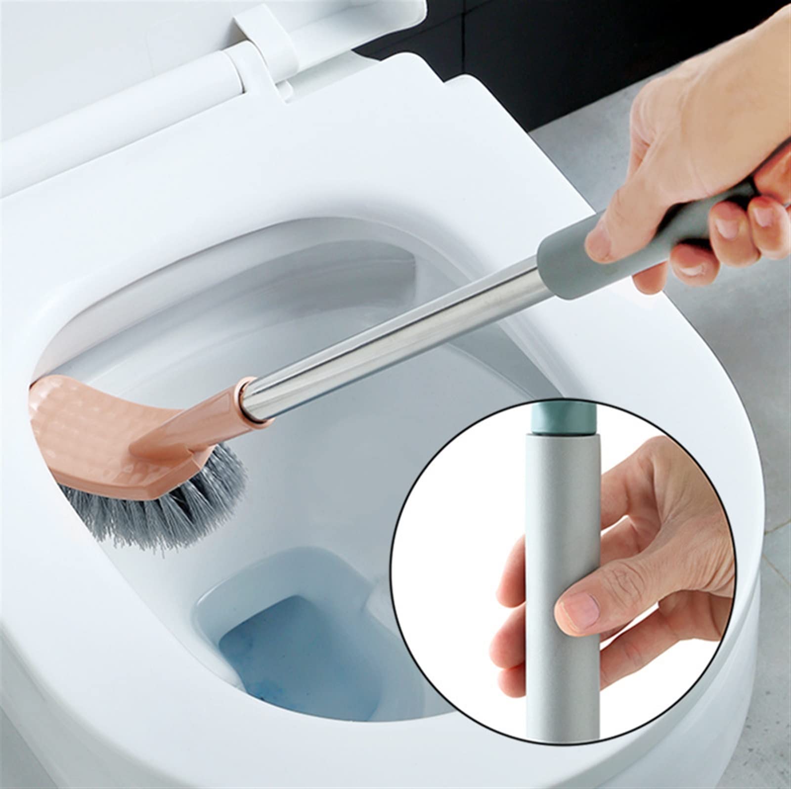 Szczotki toaletowe i uchwyty ze stali nierdzewnej szczotki toaletowe w łazience wc pędzel do czyszczenia kuchennego pędzla toaletowego pędzla do czyszczenia łazienki