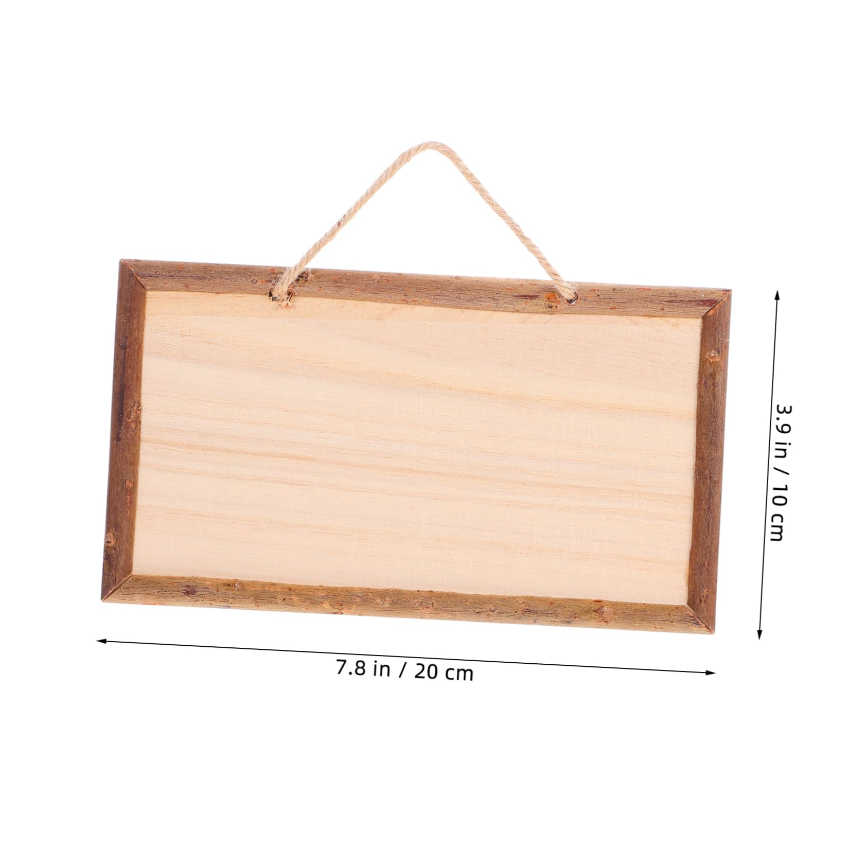 Amazon | Mipcase 未完成 DIY 木製看板 吊り下げ式 木製プレート 丈夫