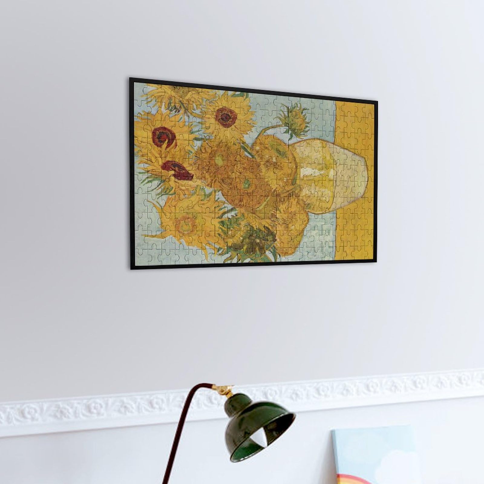 ジクソーパズル完成品　ひまわり　７５ ｘ５２ｃｍ Amazon.co.jp: ジグソーパズル 200ピース ゴッホ ひまわり