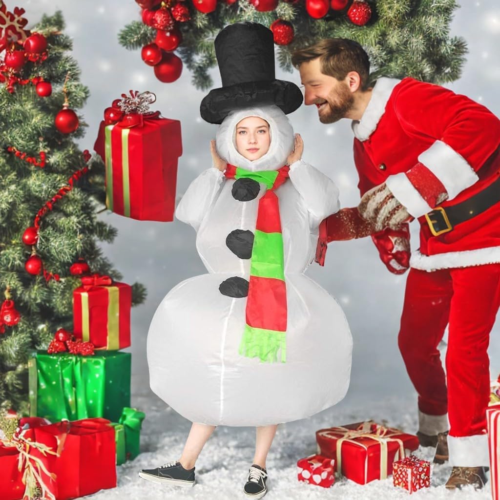 Colorful House Adult Christmas inflatable costumes - Image 6