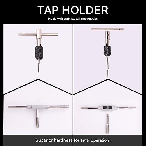 Miniatura 5 de OMT SAE &amp; Metric Tap and Die Set de 80 piezas y Orion Motor Tech 262 piezas Kit de reparación de roscas métricas y SAE, paquete