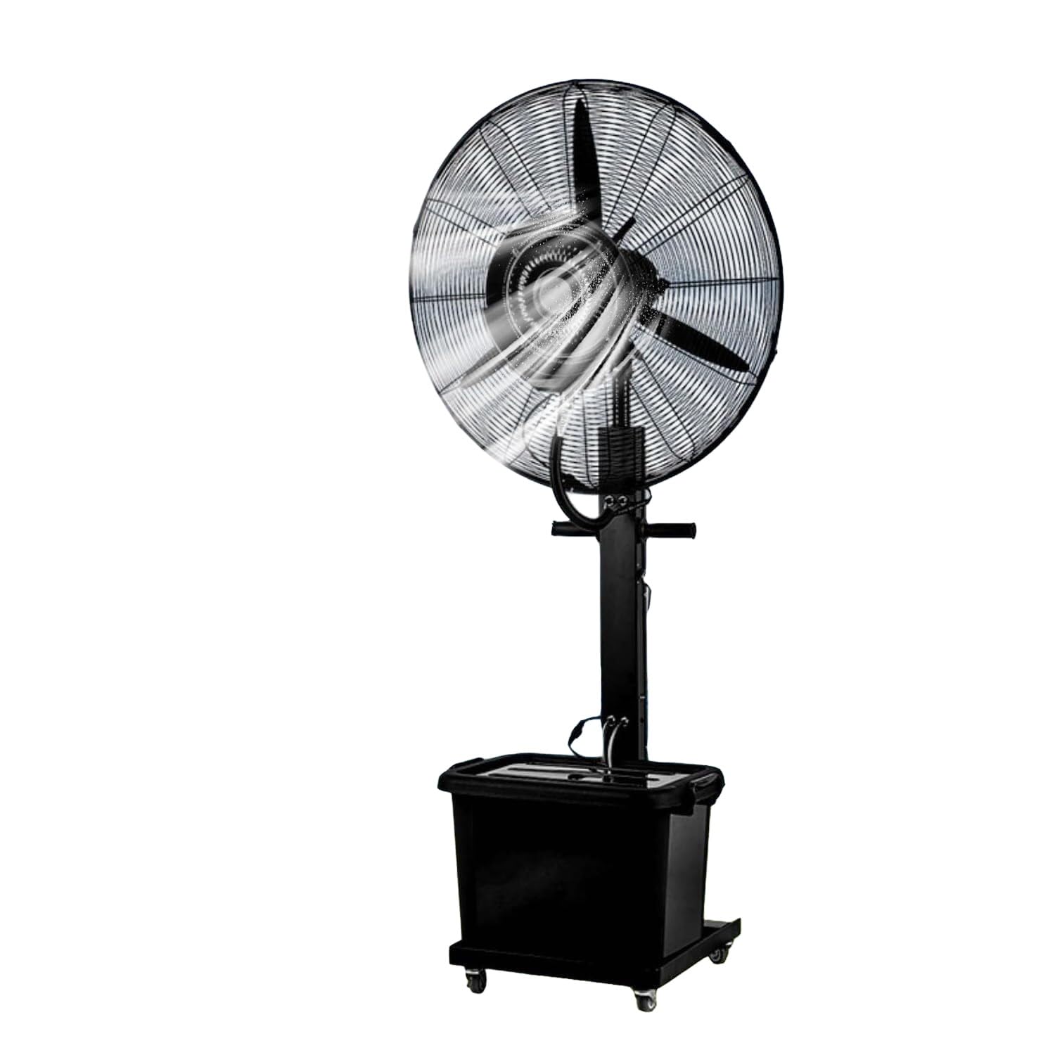 AYCDL Oscillating Misting Fan, Pedestal Fan with Mist, 3 Speeds, 90° Oscillation, 42L Tank for Outdoor Cooling – Ideal for Patios, Restaurants, Gyms, and More