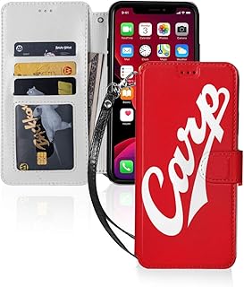 広島-東洋カ-ープ グッズ スマホケース 手帳型 携帯ケース Iphoneケース スマホカバー 携帯カバー 財布型ケースカード カード収納 収納防塵 耐衝撃 スタンド機能 耐衝撃 滑り防止 人気 おしゃれ Iphone7/8 Iphone Xr...