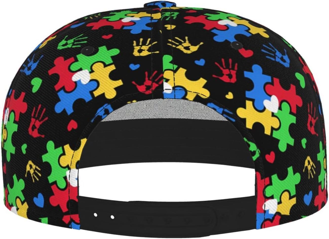 Baseball Cap for Men Women – Flat Brim Snapback Hat, Adjustable Casual Hat for Daily Wear & Street Style - Image 3