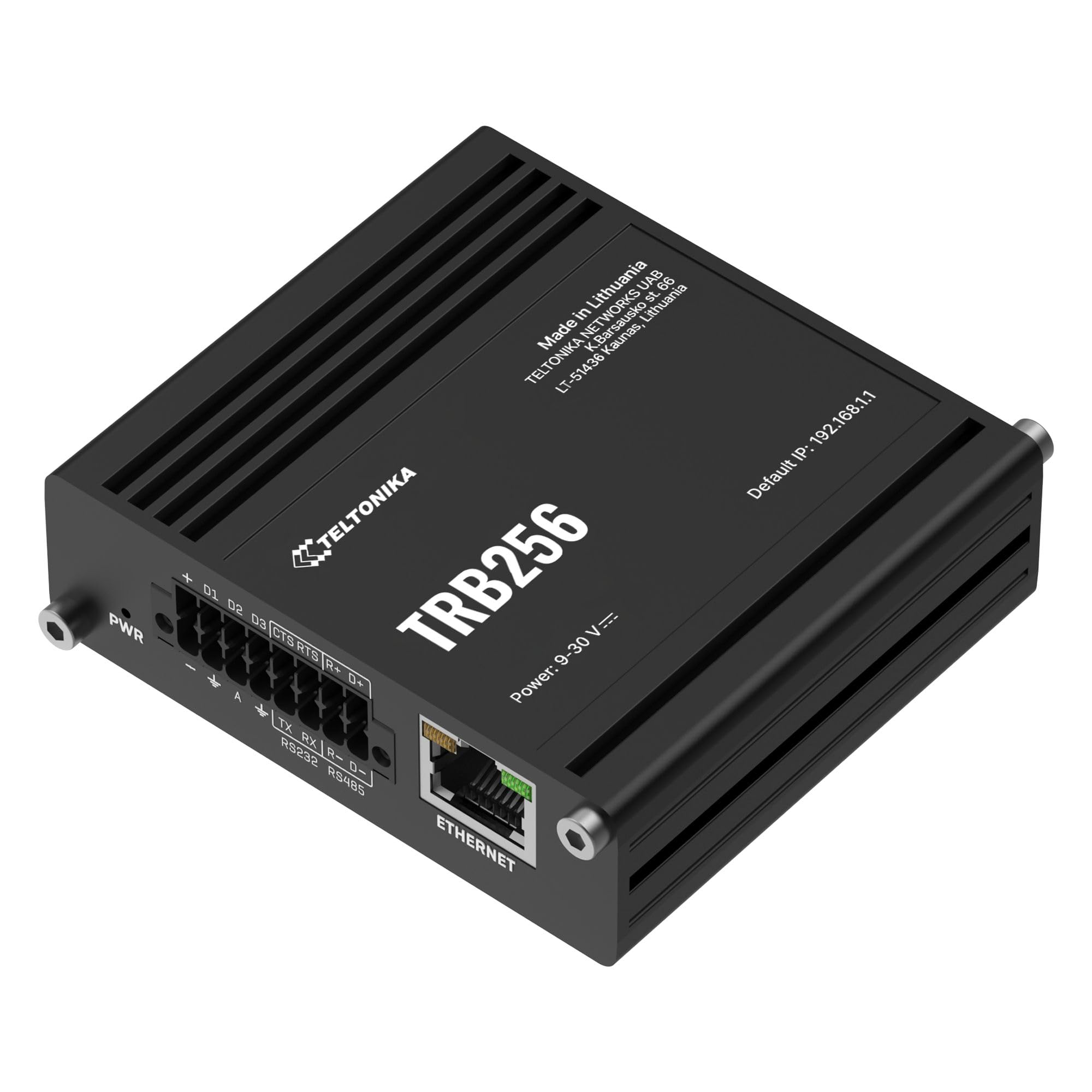 Gateway Industrial Teltonika TK-TRB256 RJ45 10/100Mbps Preto