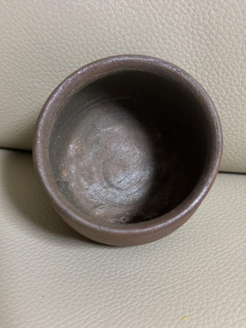 Amazon.co.jp: 備前焼 ぐい呑み 茶 ブラウン 日本 JAPAN 箱入 お土産 