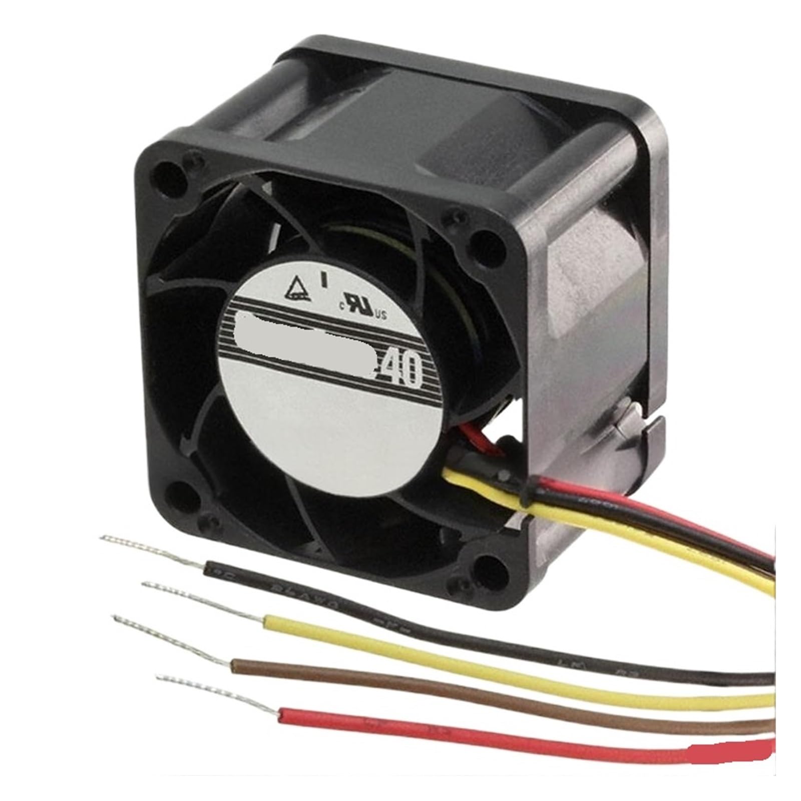 Lzikkgki One Color 9Ga0424p3m001 24Vdc Fan 40X40x28mm 2.64W 4Wire 12500Rpm