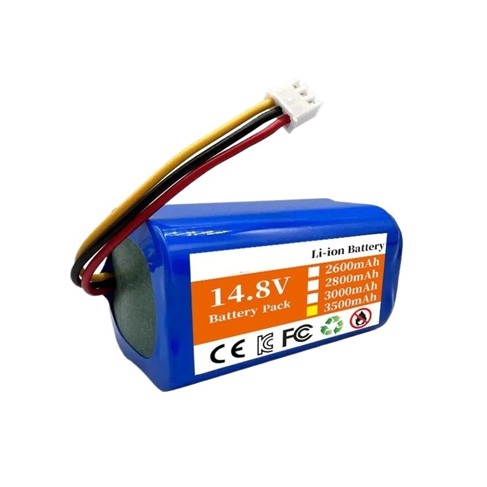 Batería de 14.4V para mantener el suelo limpio en casas con mascotas