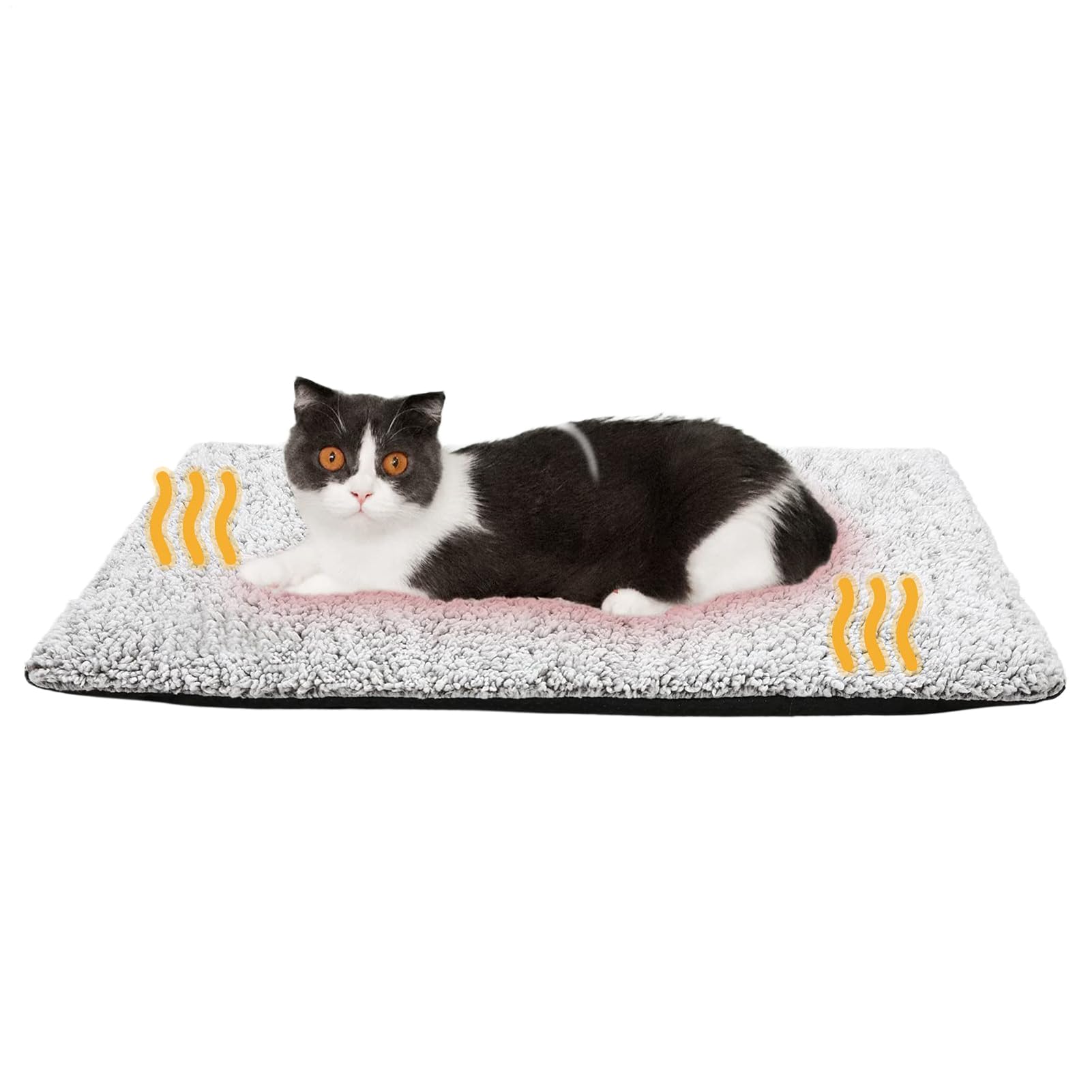 Manta térmica de calentamiento automático para cama de perro y gato impermeable