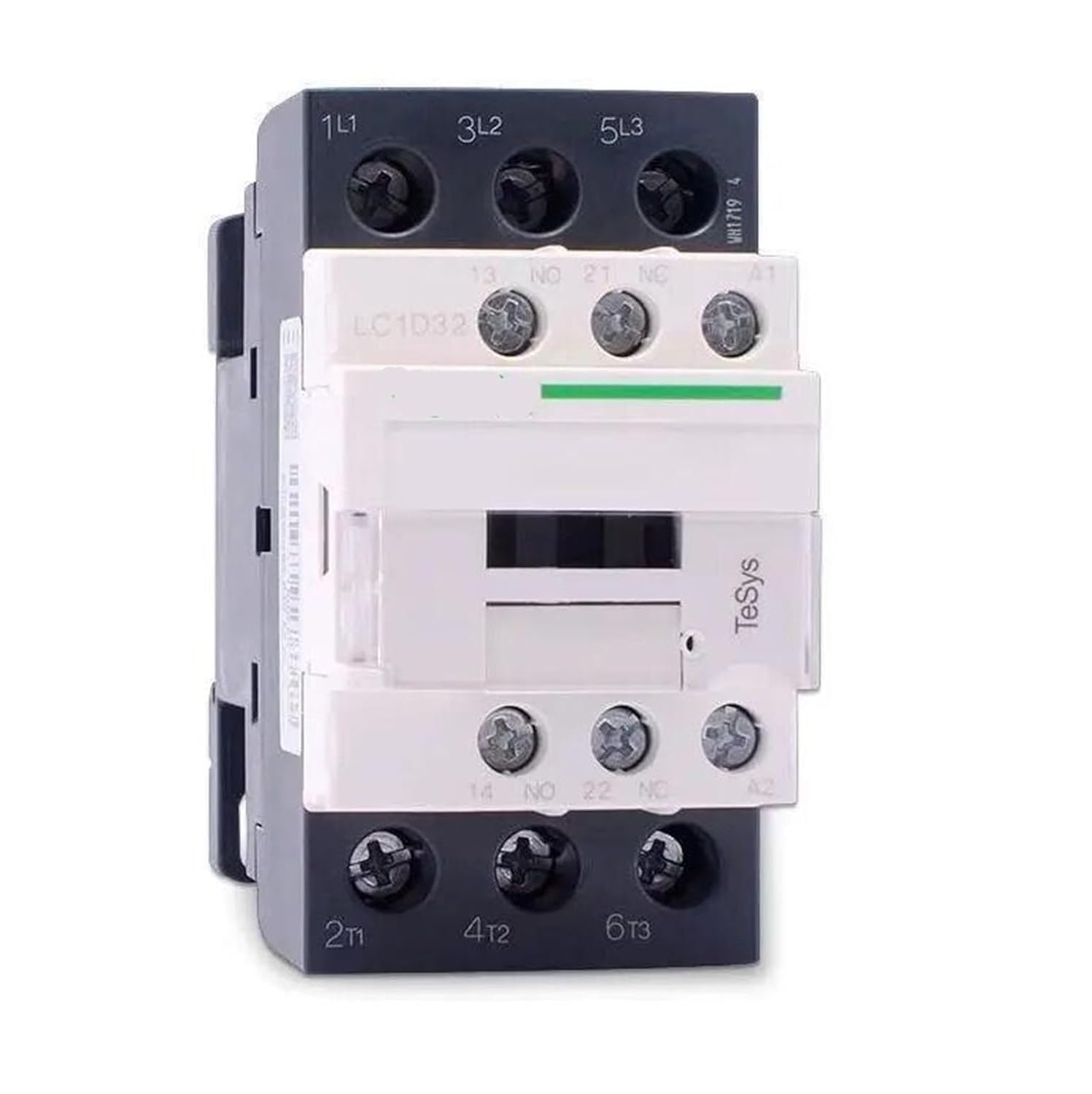 LC1D AC Contactor LC1D09 LC1D12 LC1D18 Phase DIN Rail Mount Contactor 1Pcs(LC1D18,380V)