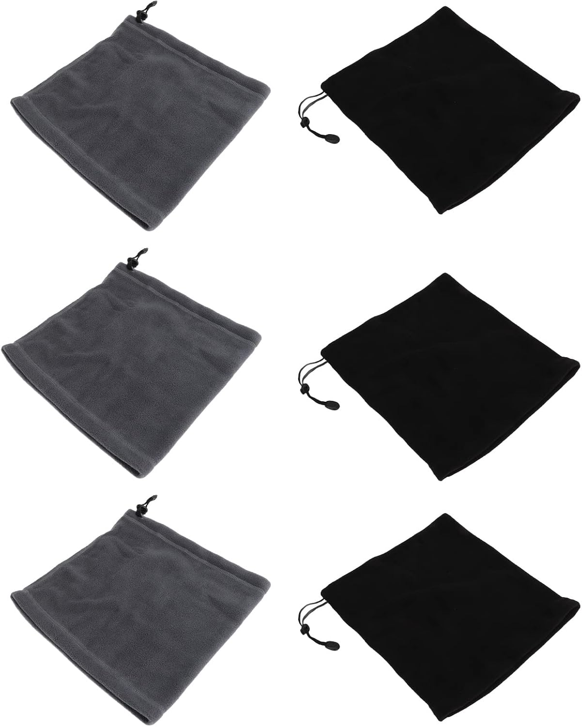 LIZEALUCKY Winter Ski Neck Gaiter Set Windproof Thermal Face Scarf for Outdoor Activities
