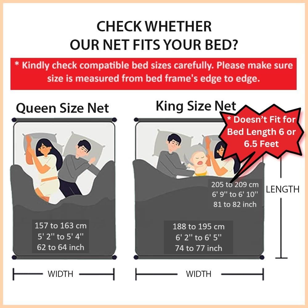 Mosquito Bed Net with Stand - King Size, FREE SHIPPING -3