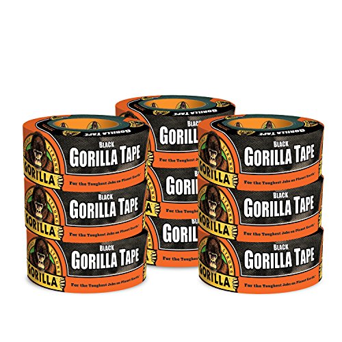 Gorilla Black Duct Tape, 1.88
