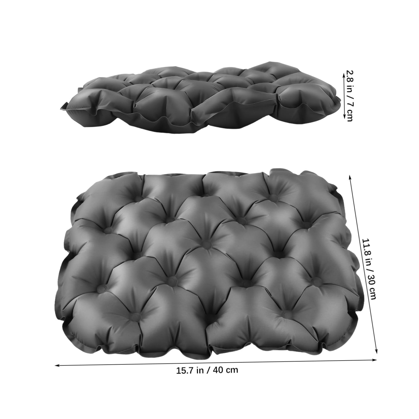 OSOLADY Portable Inflatable Seat Pad Outdoor Comfortable Camping Hiking Travel Cushion