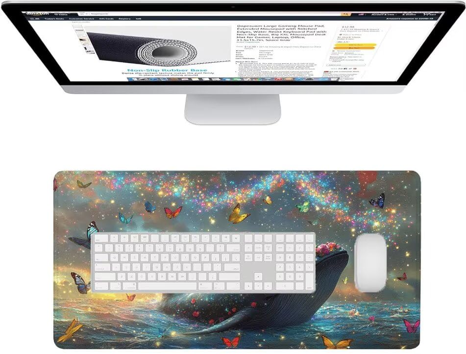 Mouse Pad XXL pour Améliore Précision de la Souris sur PC - 3
