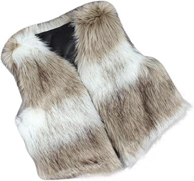 fluffy waistcoat