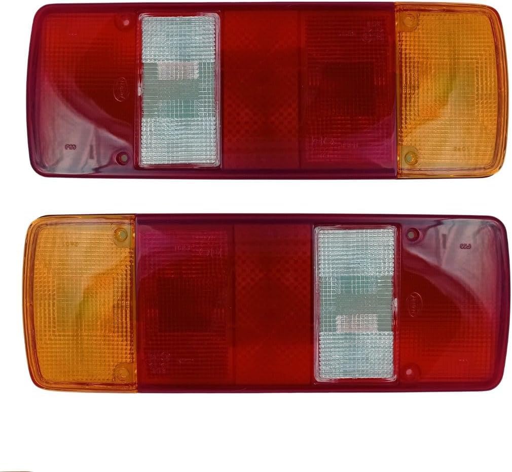 2x Rücklichtglas Set Für MAN TGA Mercedes Atego - E-Prüfzeichen 20360571