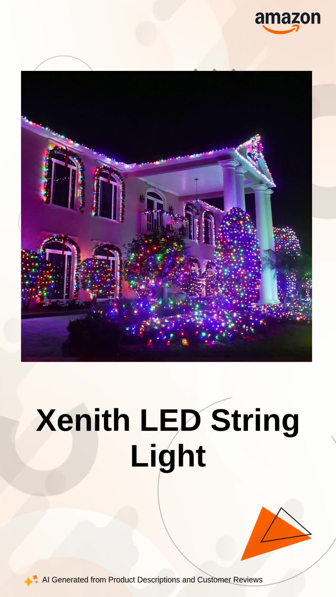 Buy Xenith® 52 Feet Long LED Power Pixel Serial Ladi String Strip
