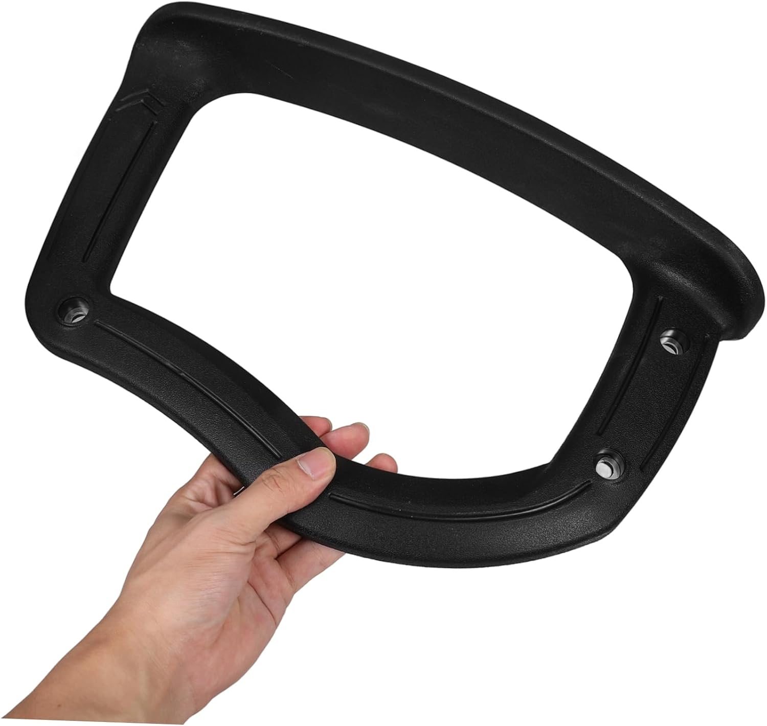 Ergonomic Office Chair Arm Rest Replacement Sturdy Wear-Resistant Plastic Armrests for Enhanced Comfort and Support Easy Installation for Home Office Use