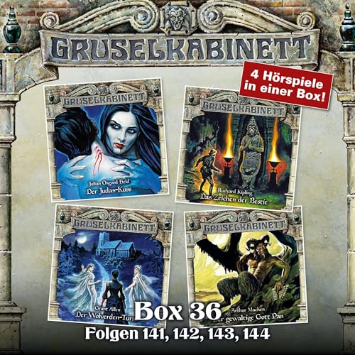 Gruselkabinett Box 36: Folgen 141, 142, 143, 144 (Hörbuch-Download ...