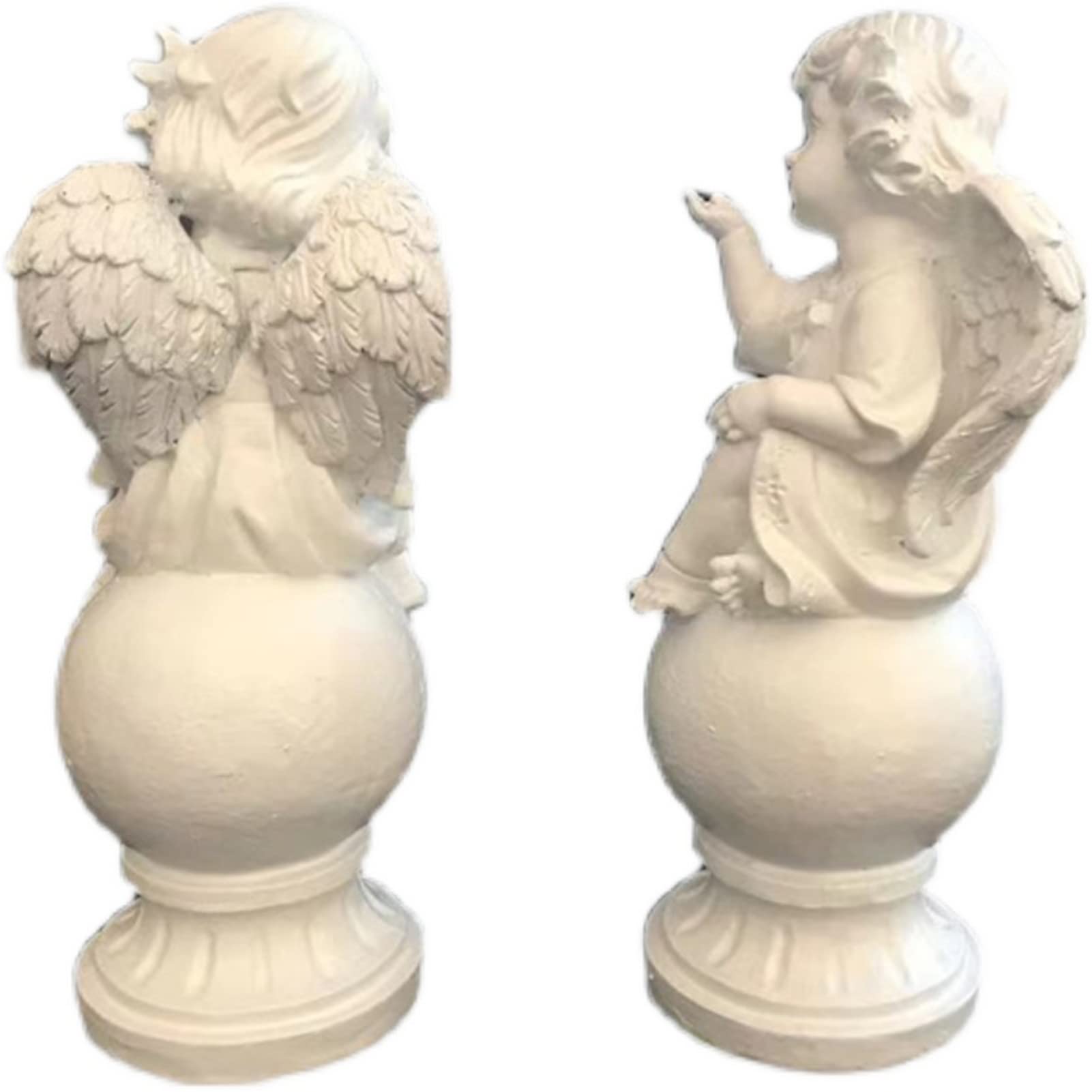 Amazon.co.jp: 天使の装飾像、キューピッド天使の彫刻樹脂工芸品