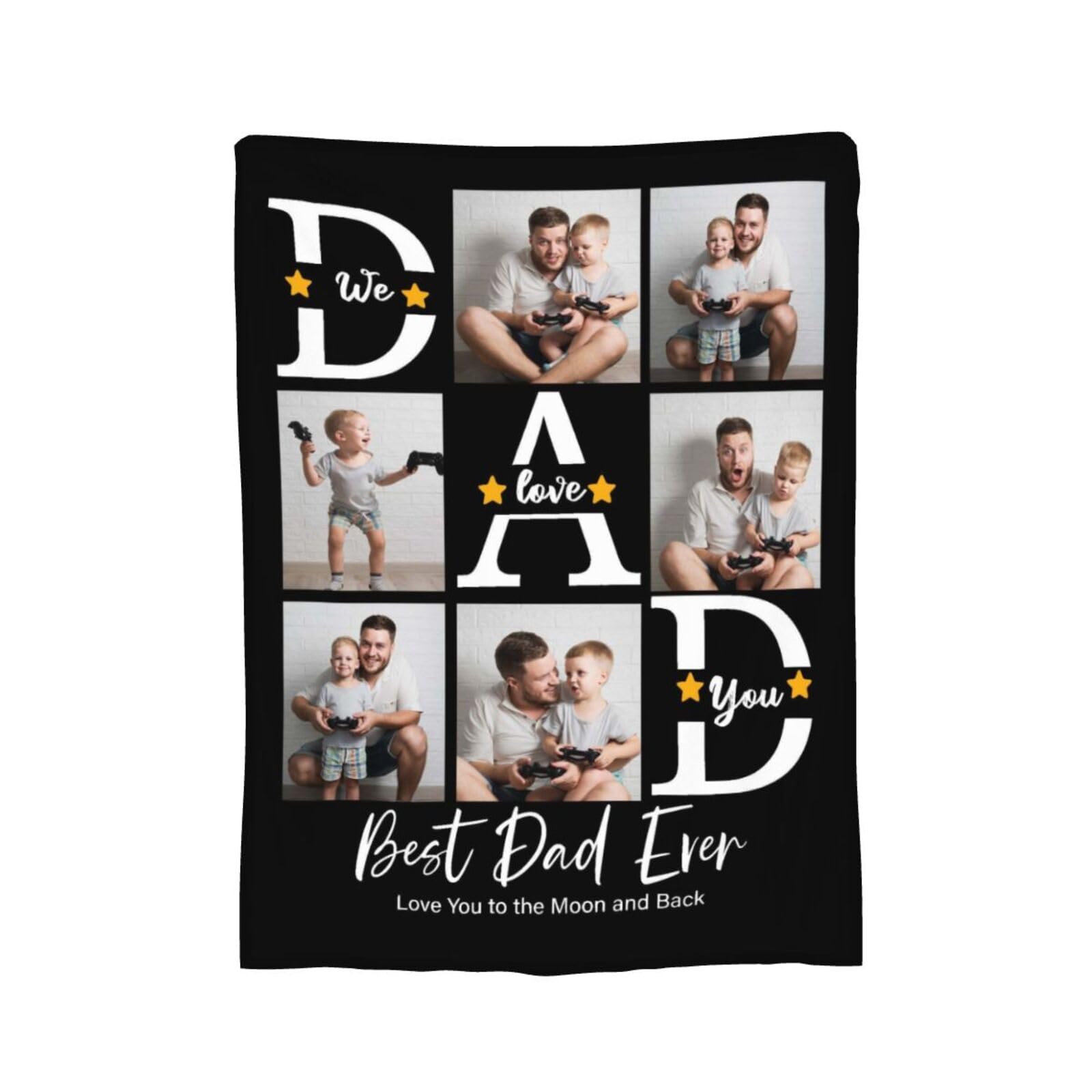 Dfggagdhs Custom Name Photo Printed Warm blanket,Personalized Mother's Day Throw blanket,Fashion Appearance,Gift for Mom Girlfriend