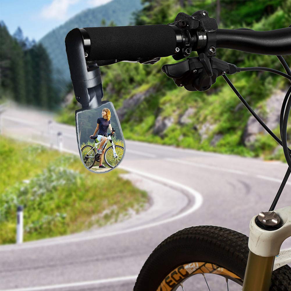 Specchietto retrovisore per Bici, 1 Paio, Universale, Regolabile, Girevole, per Bici da Corsa MTB, Ciclismo, specchietto retrovisore grandangolare per Manubrio, specchie