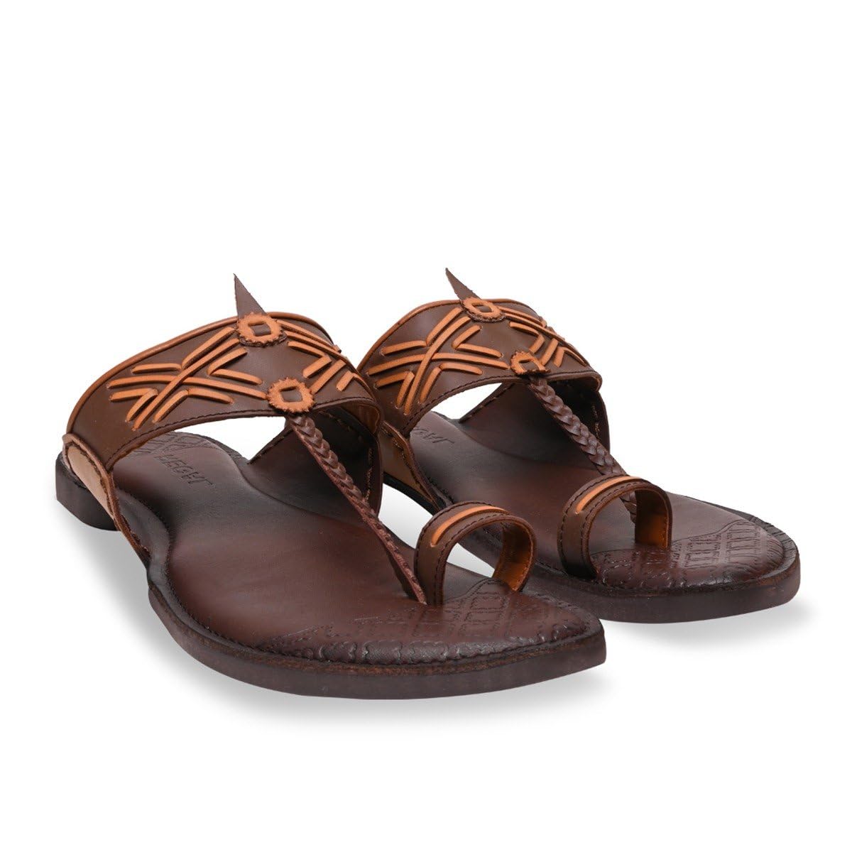 Men Casual Kolhapuris-image-29
