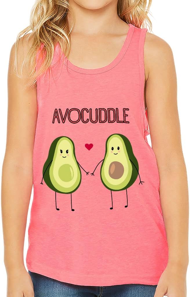 Avocuddle Kids' Jersey Tank - Love Sleeveless T-Shirt - Avocado Kids' Tank Top
