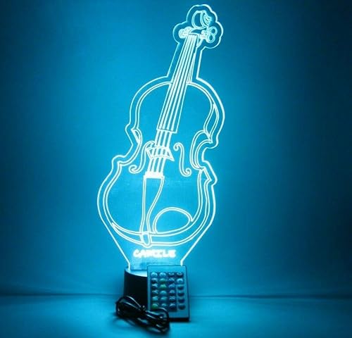 Miniatura 7 de Lámpara de mesa de escritorio con nombre de sonido de músico musical, con forma de lámpara LED personalizada, nuestra última característica es WOW,