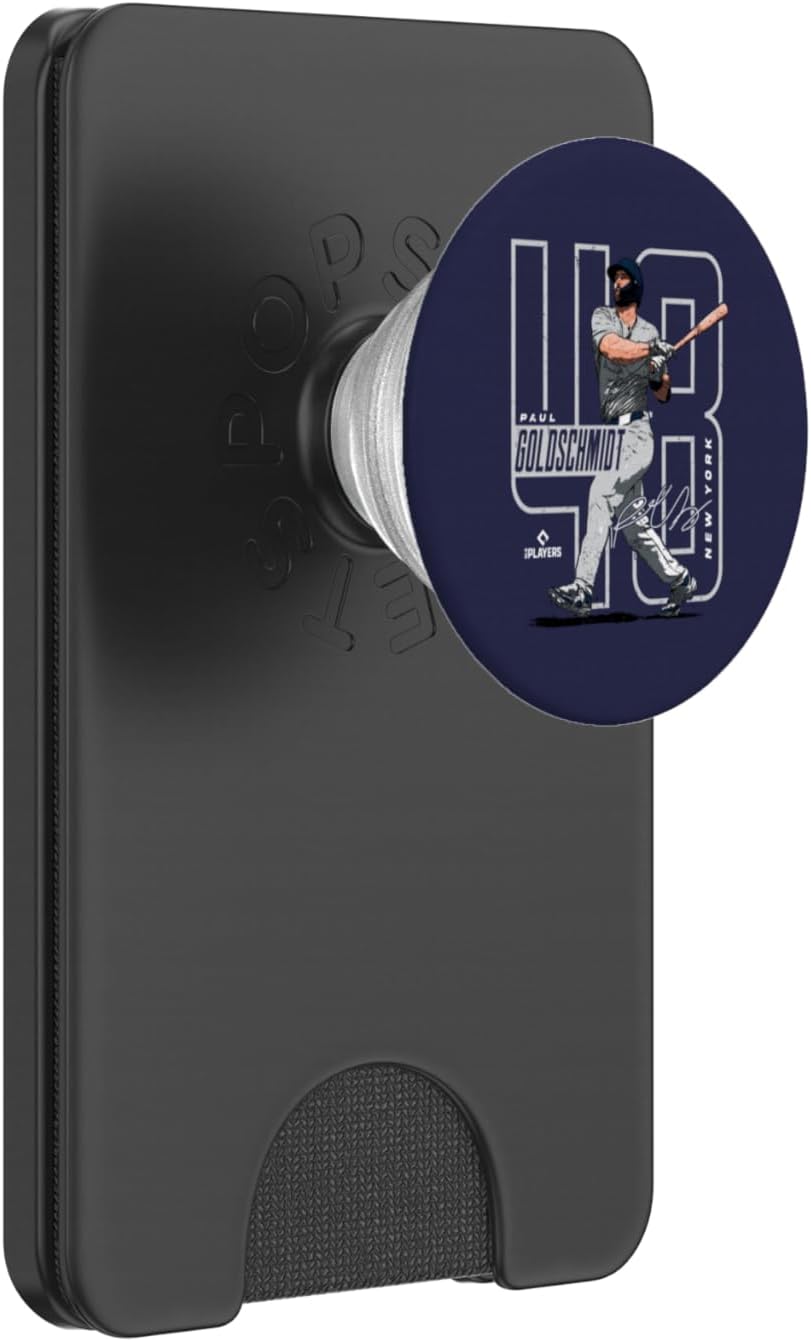Paul Goldschmidt | New York Y Baseball Players | MLBPGO204M PopSockets PopWallet for MagSafe