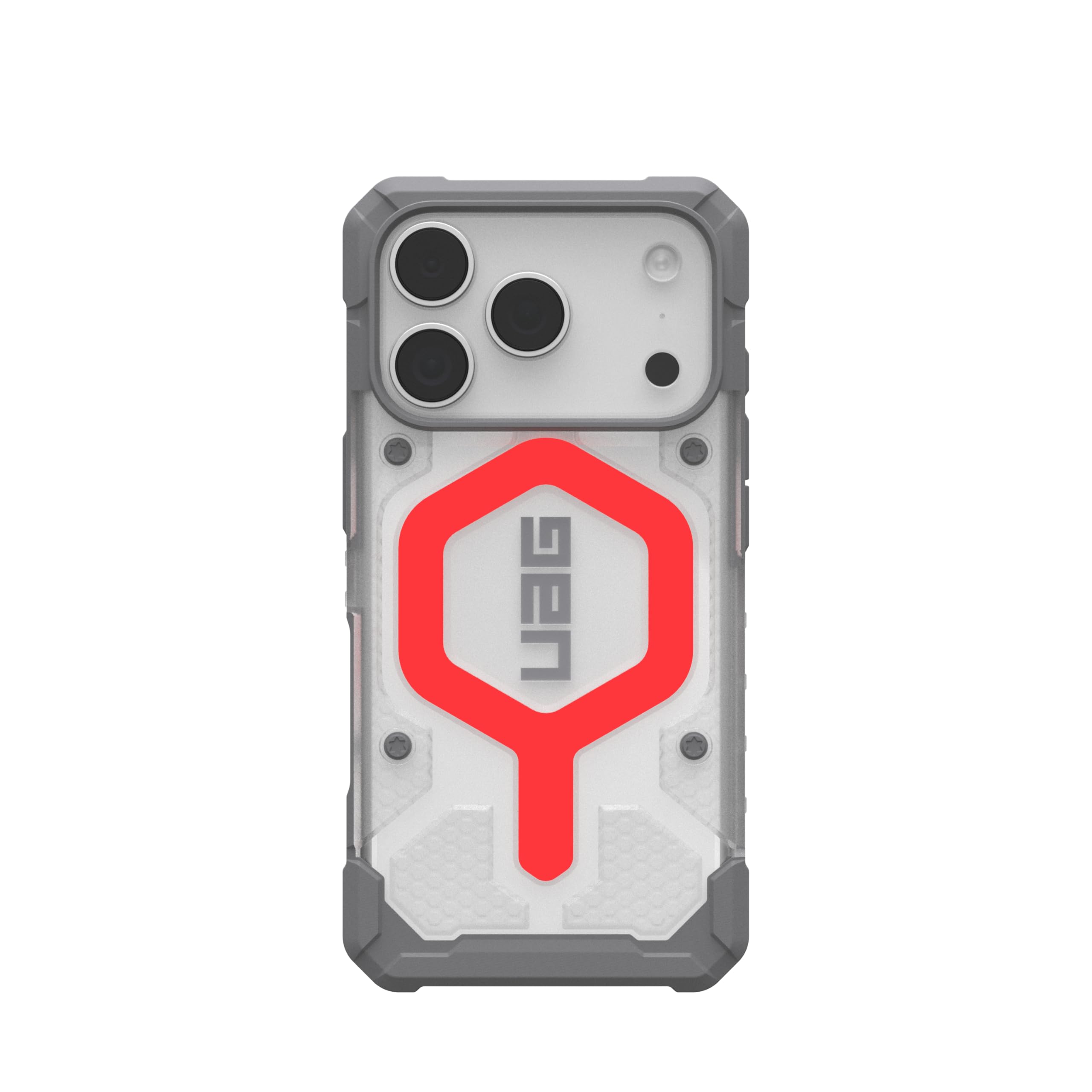 Urban Armor Gear Pathfinder MS Funda + Correa iPhone 17 Pro | Ajuste perfecto | Resistencia a caídas de 5,4 m | Módulo magnético | Bordes elevados | Todos los puertos accesibles