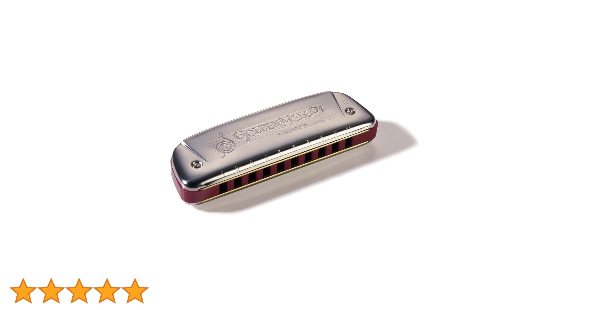 Amazon | 【ブルースハープ】HOHNER Golden Melody 543/20 [Key:A