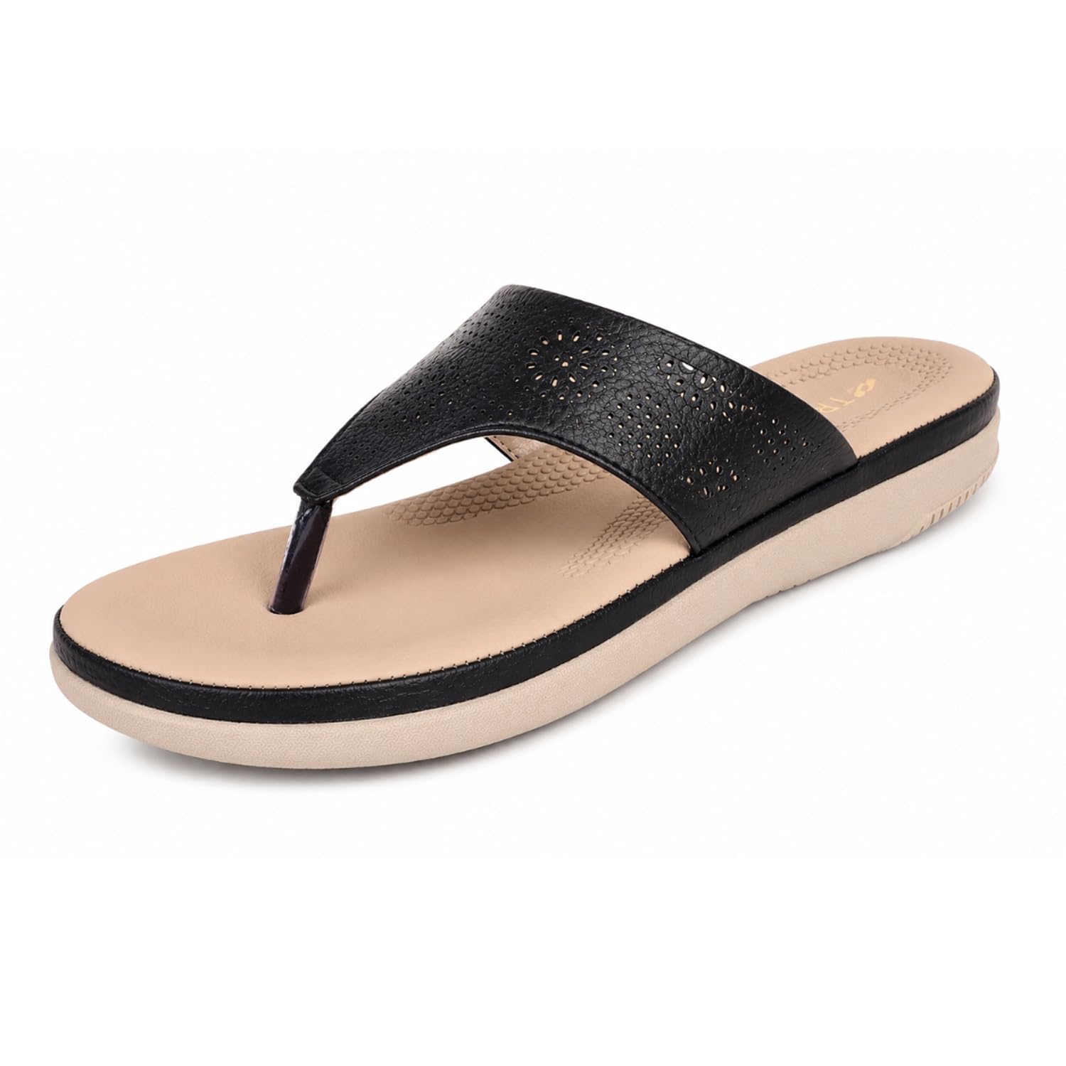 TRASE Flats for Women Stylish | Lightweight Comfortable Slippers for Woman | Soft Sole Ladies Footwear for All Day Comfort