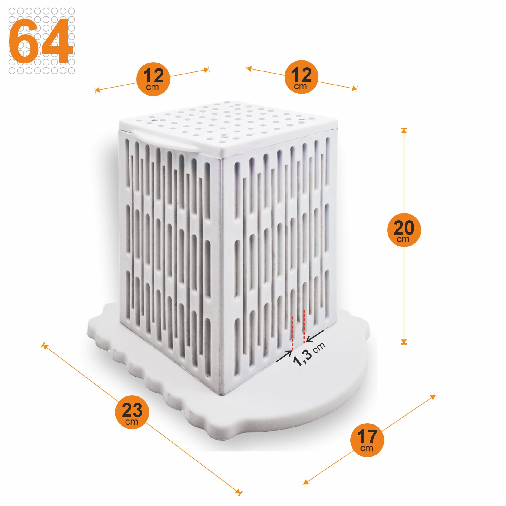 CUBO ARROSTICINI 64 Pcs. Professionale - Macchina per Arrosticini, Spiedini di Carne, Pesce, Kebab, Souvlaki - Migliore e Facile Produzione domestica + Accessori