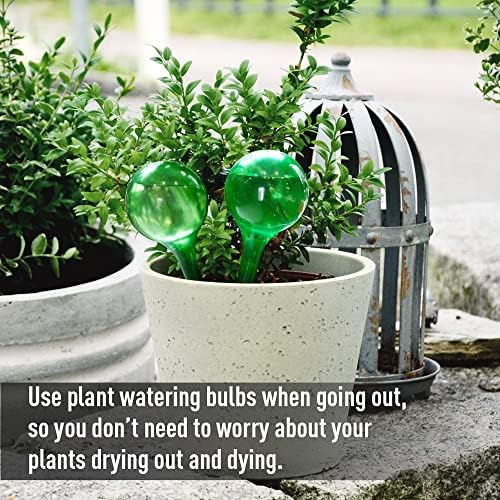 Byhagern 1L Garden Watering Can, Flower and Plants Watering Can with Stainless Steel Long Spout, Large Capacity Watering Can for Indoor/Outdoor