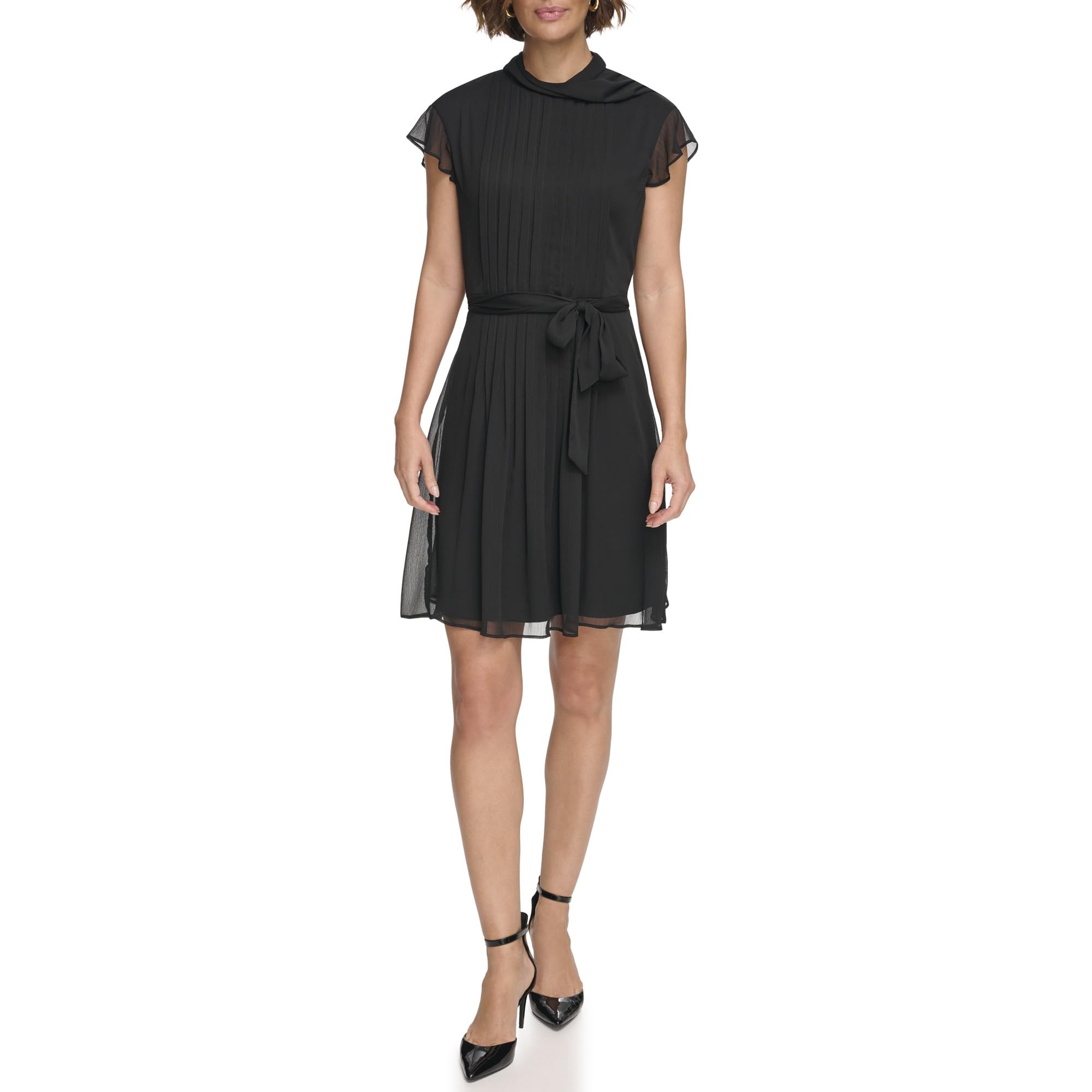 open lace back dress Shop DKNY Clothing and Dresses at SilkRoll. Trade with us! main image 1