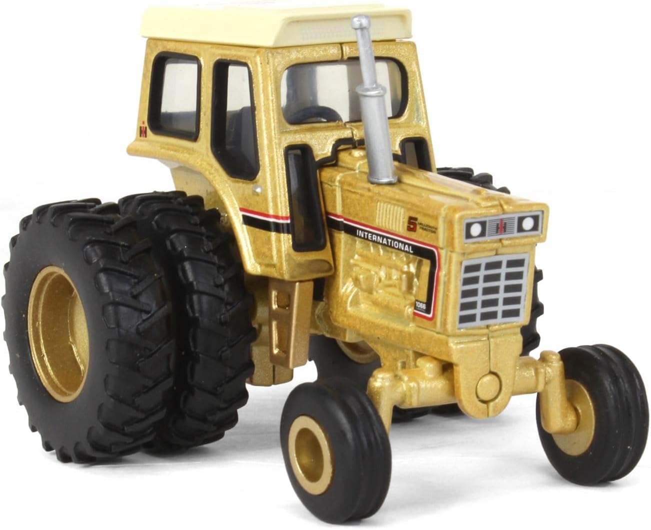 International Harvester Gold Painted Chase Unit ~ 1/64 1066 5 Millionth Tractor ERTL ZFN44401-CHASE