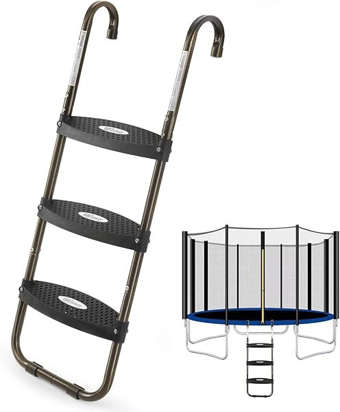 HBTower 3-Step Trampoline Ladder 1