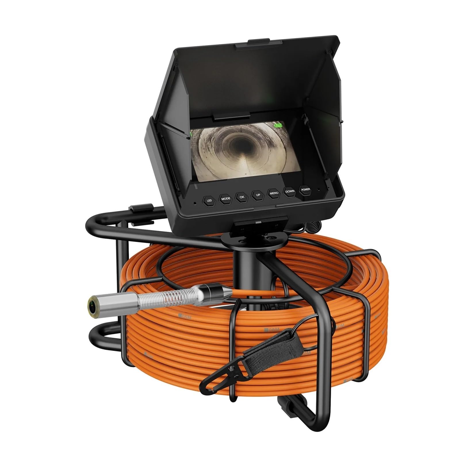 Mthckxjbsuz 18Mm With Dvr Camera Sewer Pipe Inspection Video Camera, Card Dvr Ip68 Drain Pipeline Industrial Endoscope 4.3" Monitor,Reliable Results