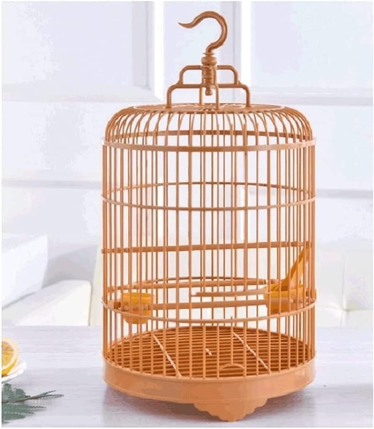 Gabbia per uccelli Gabbia Canarini Gabbia Per Uccelli Rotonda Per Sospesa Stile Vintage Gabbie Per Portatili Impermeabili Per Durevoli Voliera Robusta