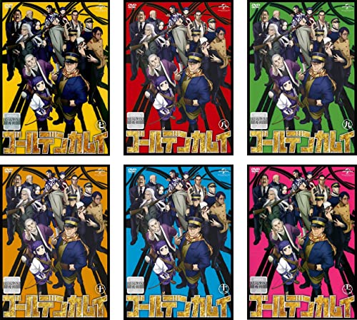 ゴールデンカムイ 第2期 7、8、9、10、11、12 [レンタル落ち] 全6巻セット [マーケットプレイスDVDセット商品]