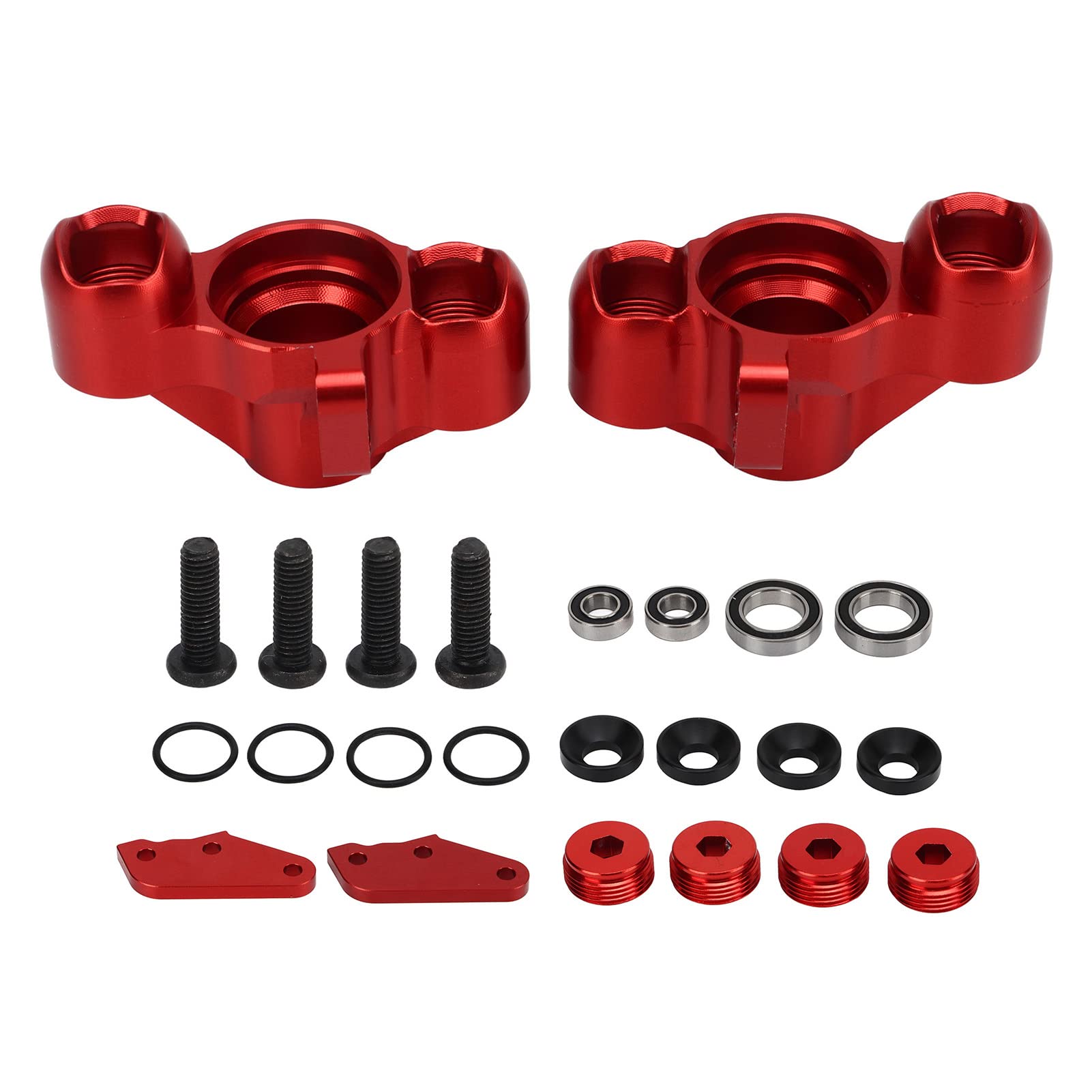 Miska kierownicy RC Powiększona wymiana stopu aluminium Łożysko RC Zwrotnica do samochodów 1/7 1/8 Trwałe, lekkie, profesjonalne części ulepszające zapobiegające odkształceniom