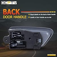 Vista 6 de OCPTY Door Handle Interior Passeneger Right Side Replacement fit 1997-2001 for Camry Inside Door Handle Texture Gray